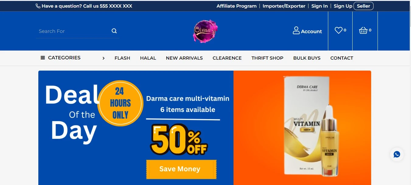 Ornaas Ecommerce